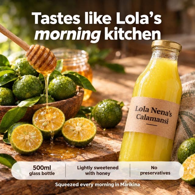 Flavor story poster: tastes like Lola's morning kitchen