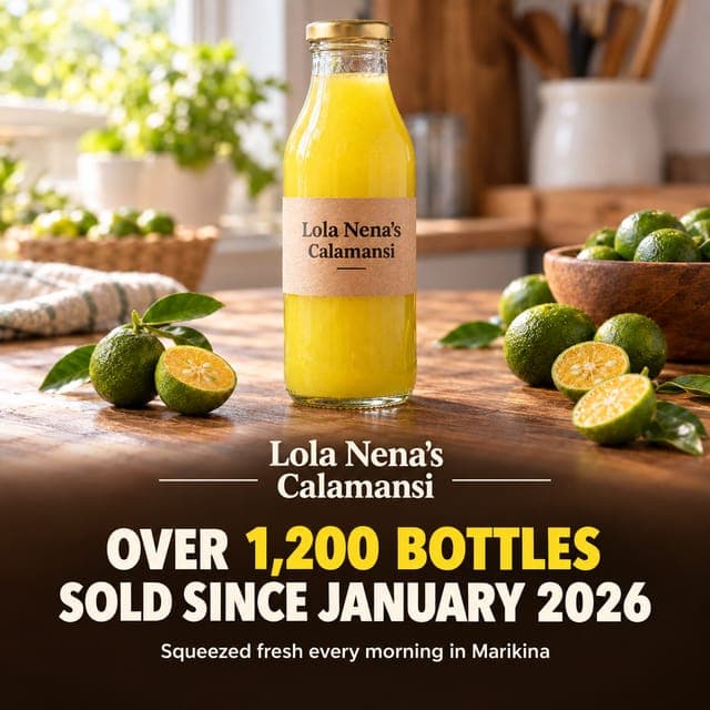 Stat poster: over 1,200 bottles sold